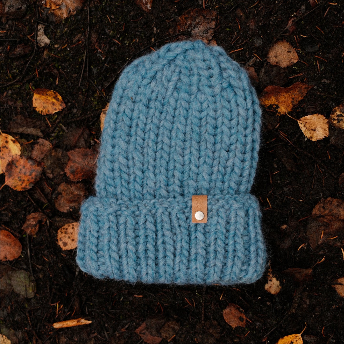 STICKUT - Knitting kit - Light Blue Beanie