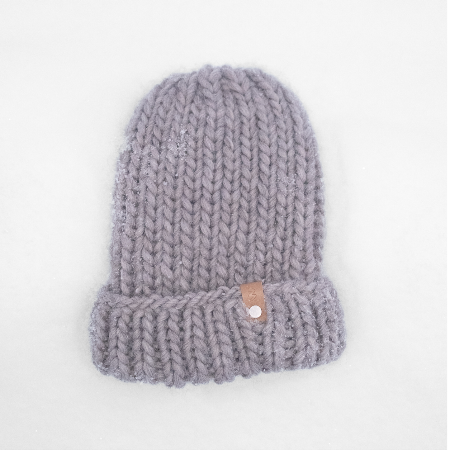 STICKUT - knitting kit - Beige Beanie