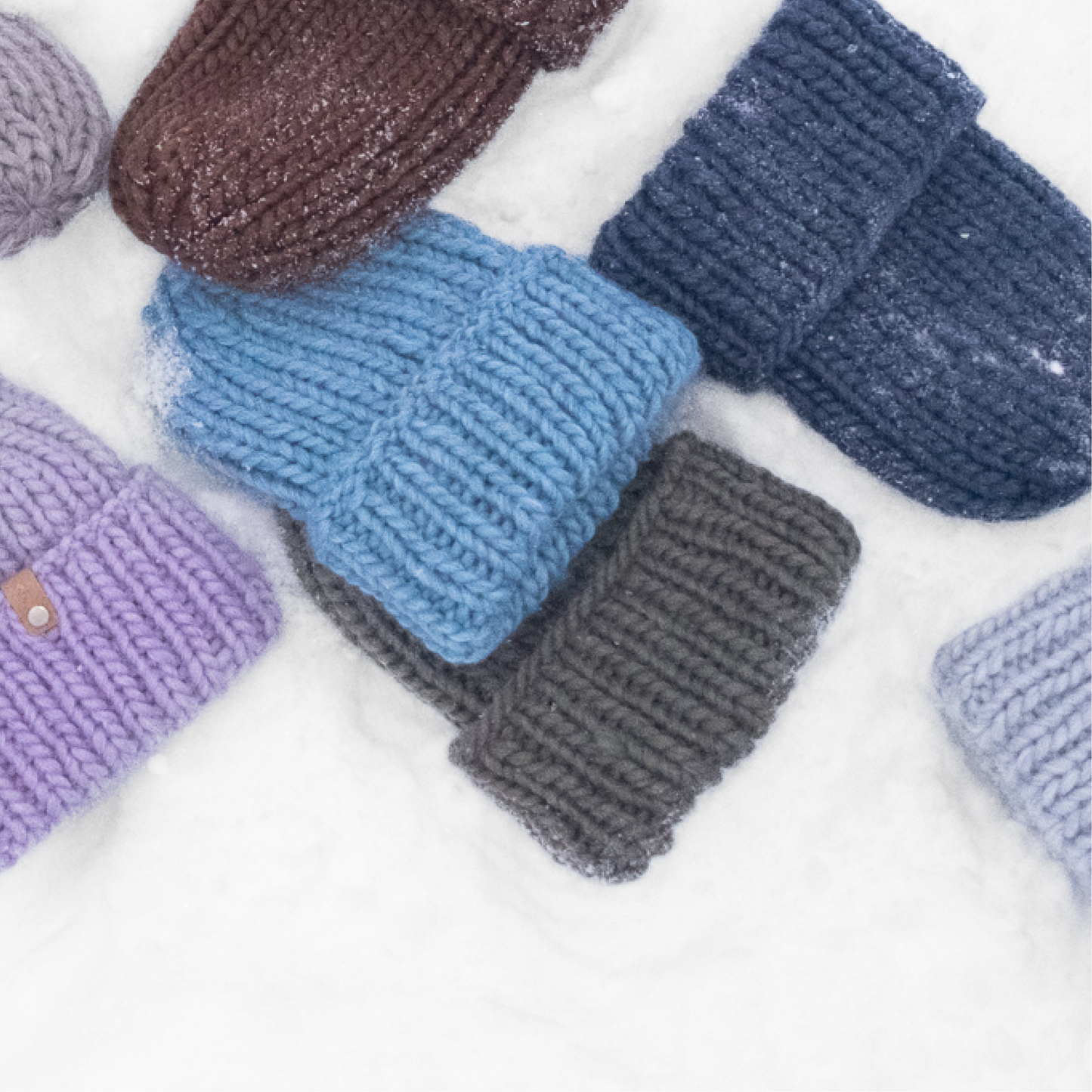 STICKUT - Knitting kit - Dark Green Beanie