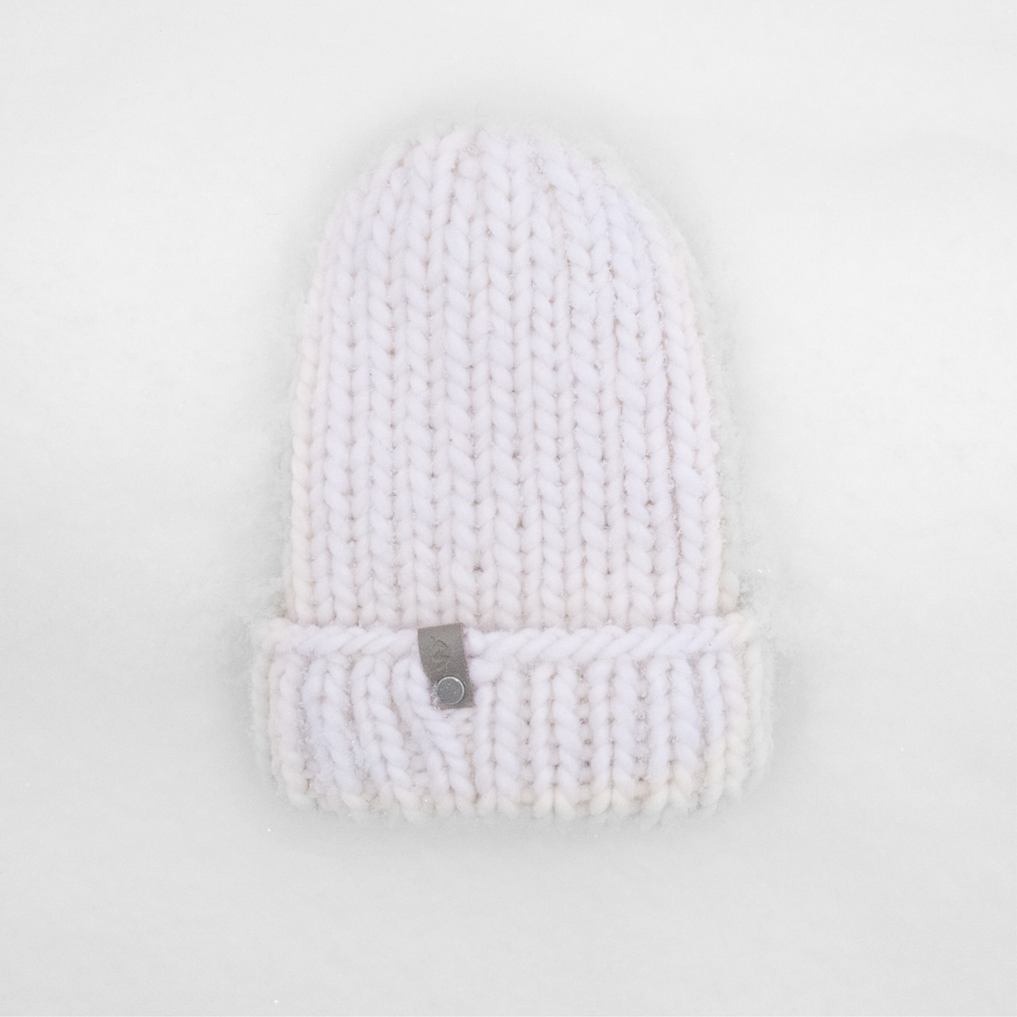 STICKUT - Knitting kit - White Beanie