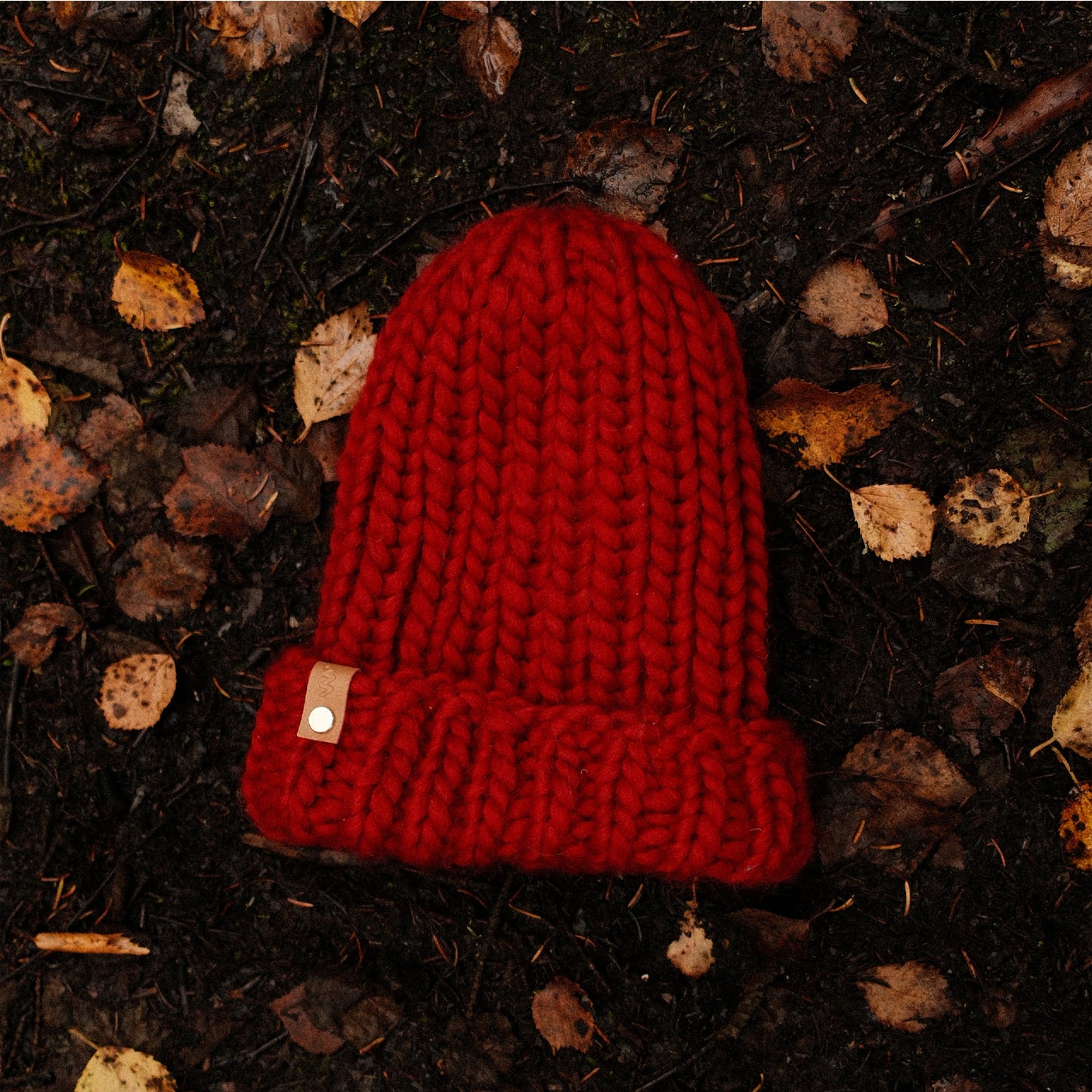STICKUT - Knitting kit - Red Beanie